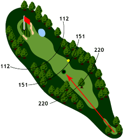 Hole 1 - Map