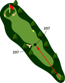 Hole 9 - Map