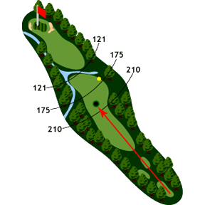 Hole 16 - Map