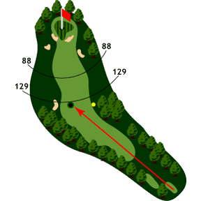 Hole 17 - Map