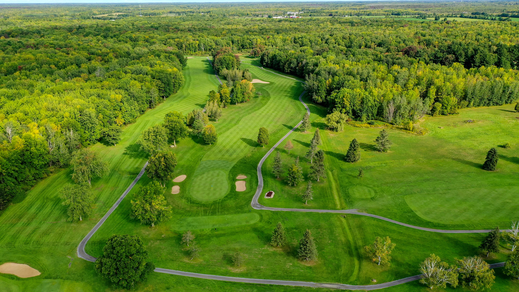 Aerial image of Upper Canada Golf Course