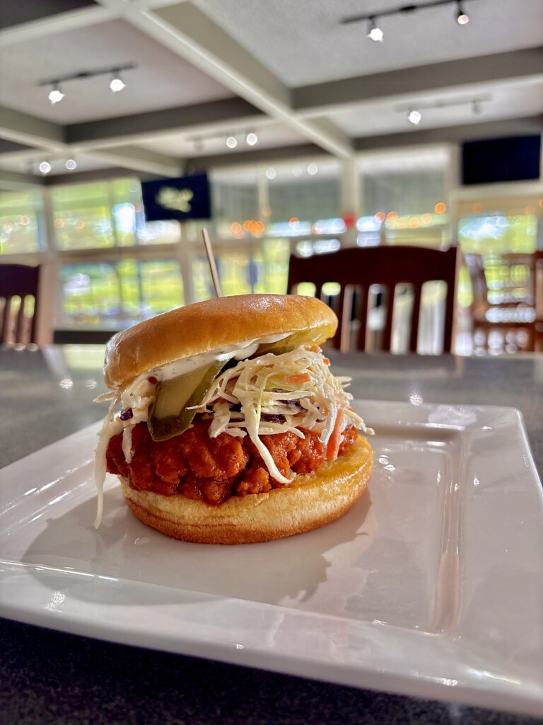 Juicy gourmet burger